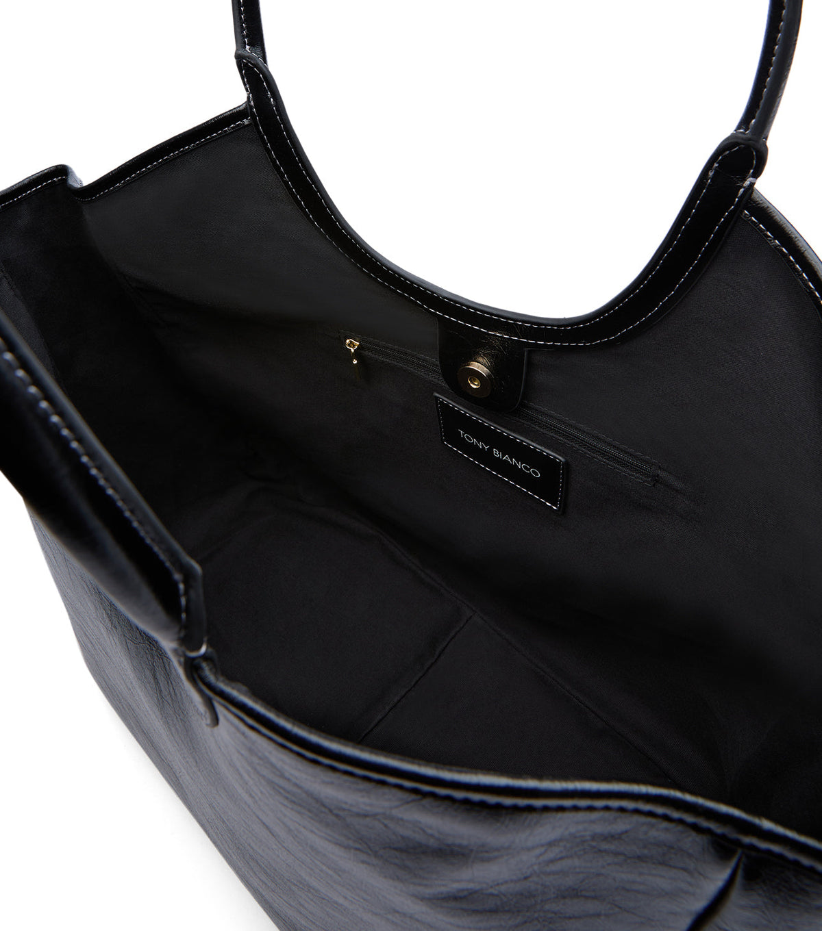 Katie Black Crinkle | Tony Bianco