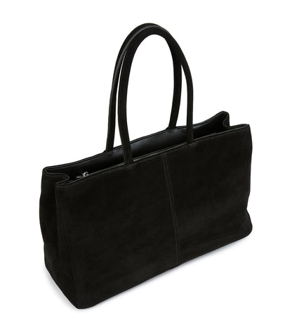 Evie Black Suede | Tony Bianco