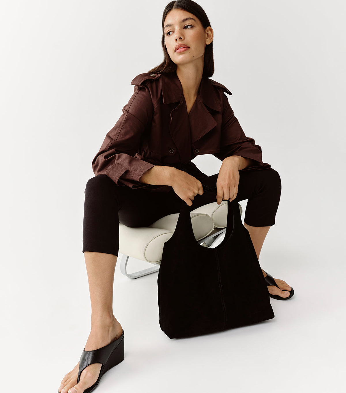 Mily Black Suede | Tony Bianco