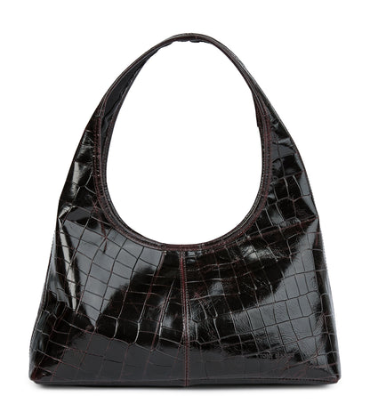 Lula Burgundy Croc Shine | Tony Bianco