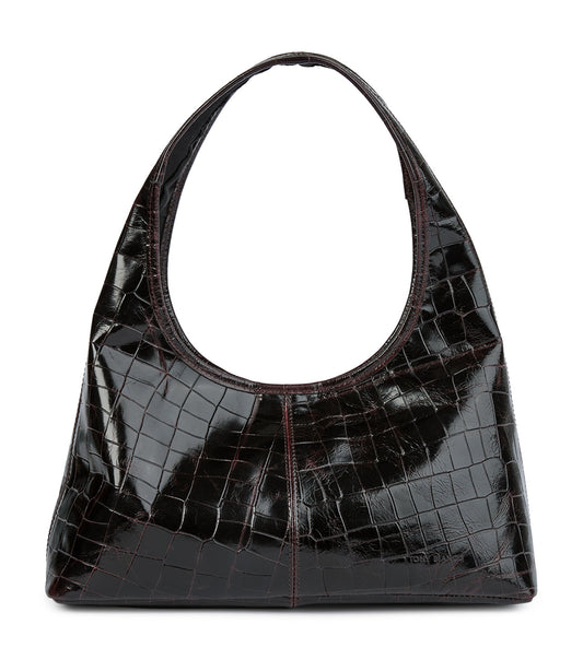 Lula Burgundy Croc Shine | Tony Bianco