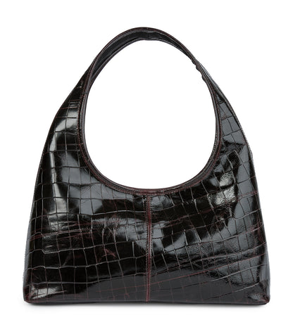 Lula Burgundy Croc Shine | Tony Bianco