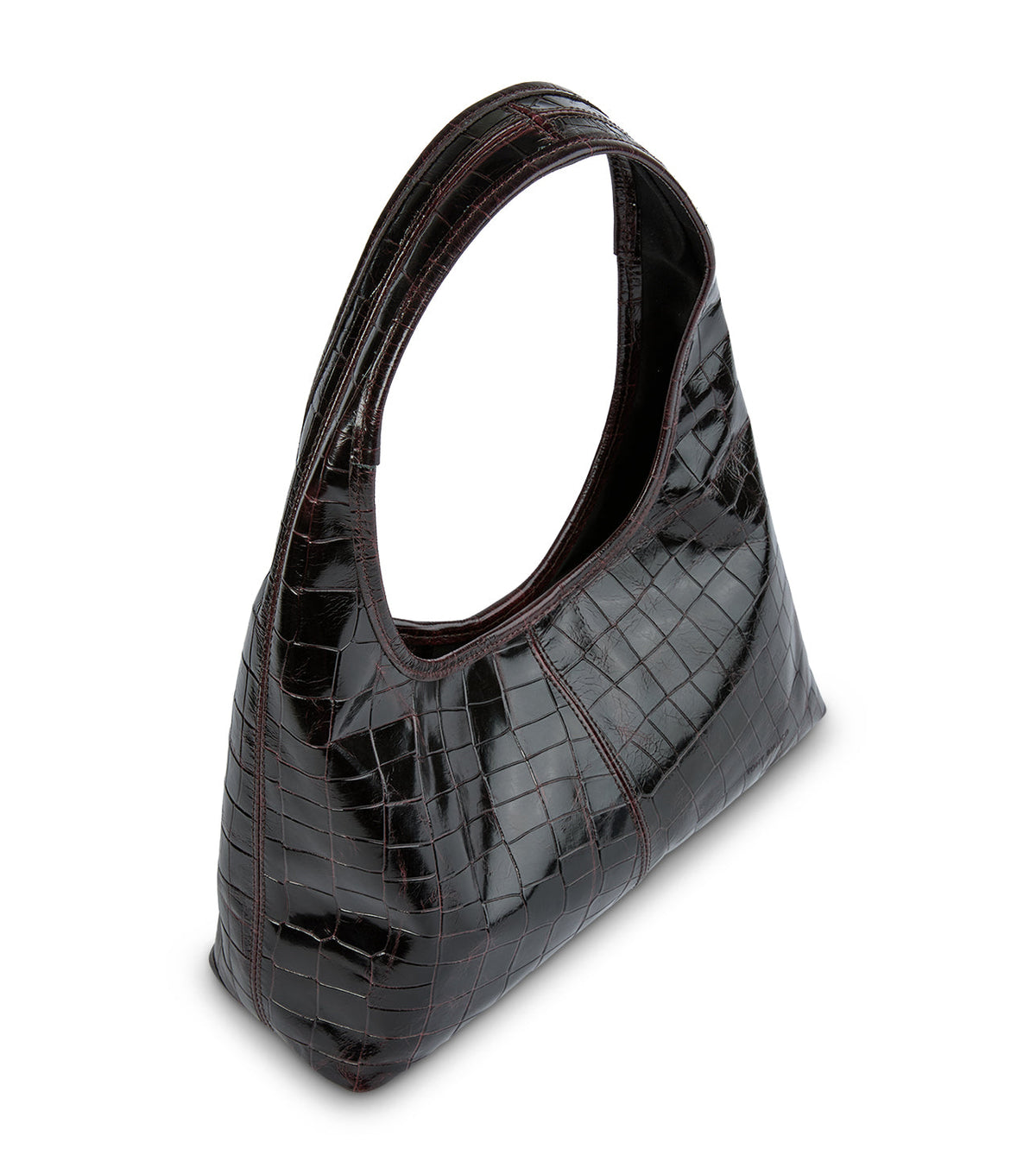 Lula Burgundy Croc Shine | Tony Bianco