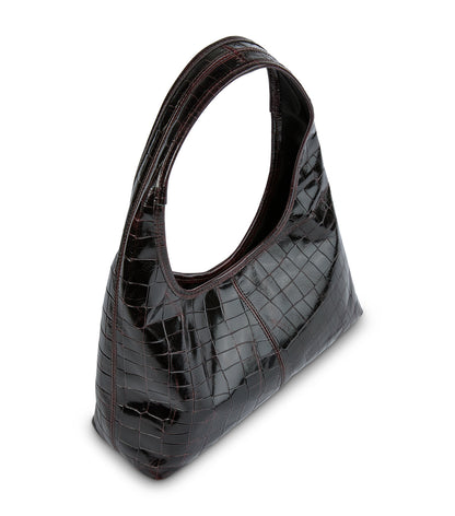 Lula Burgundy Croc Shine | Tony Bianco