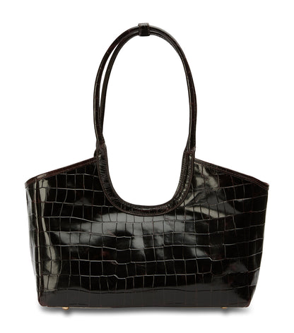 Kiki Burgundy Croc Shine | Tony Bianco