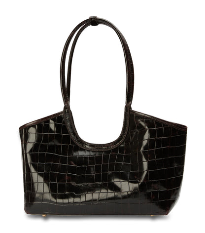 Kiki Burgundy Croc Shine | Tony Bianco