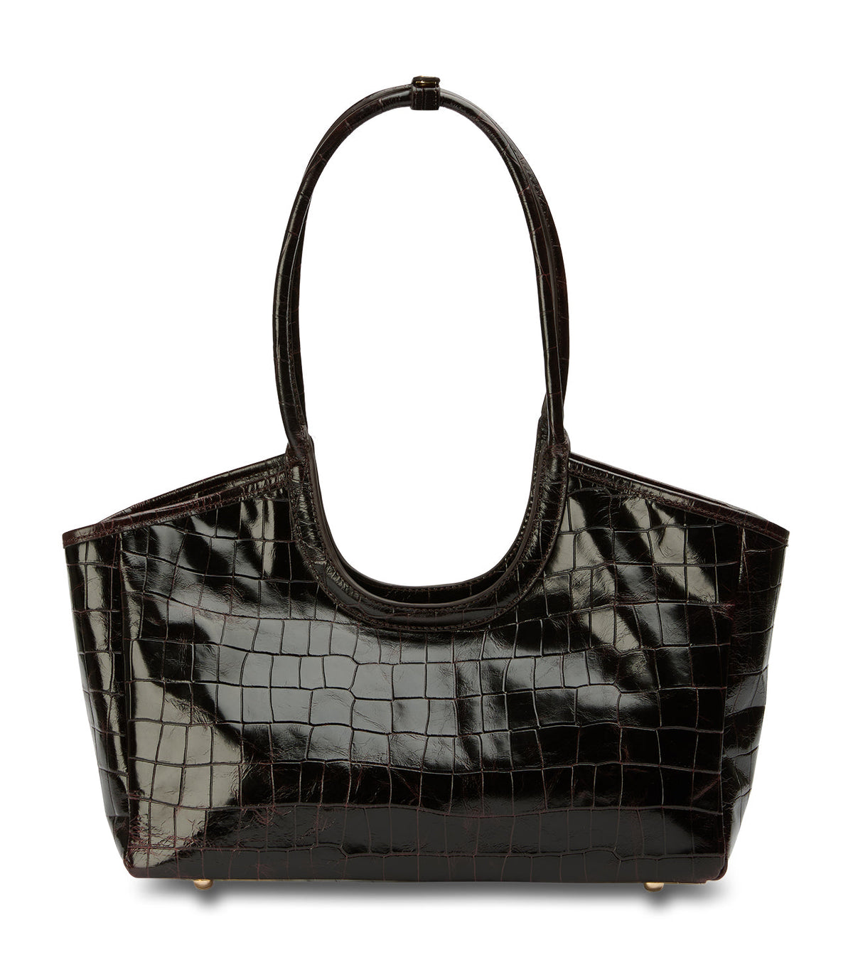 Kiki Burgundy Croc Shine | Tony Bianco