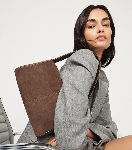 Zoey Espresso Suede | Tony Bianco