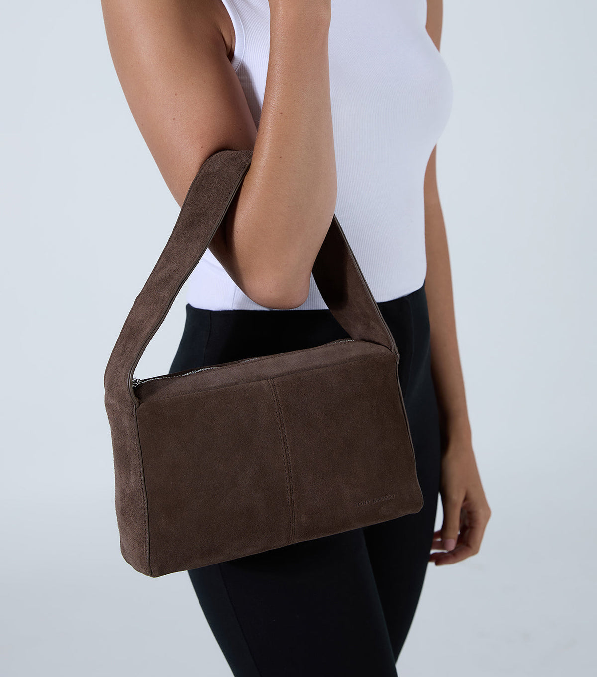 Zoey Espresso Suede | Tony Bianco