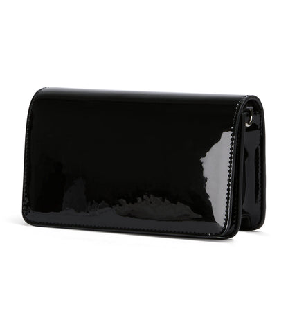 Mags Black Patent Shoulder Bag | Tony Bianco