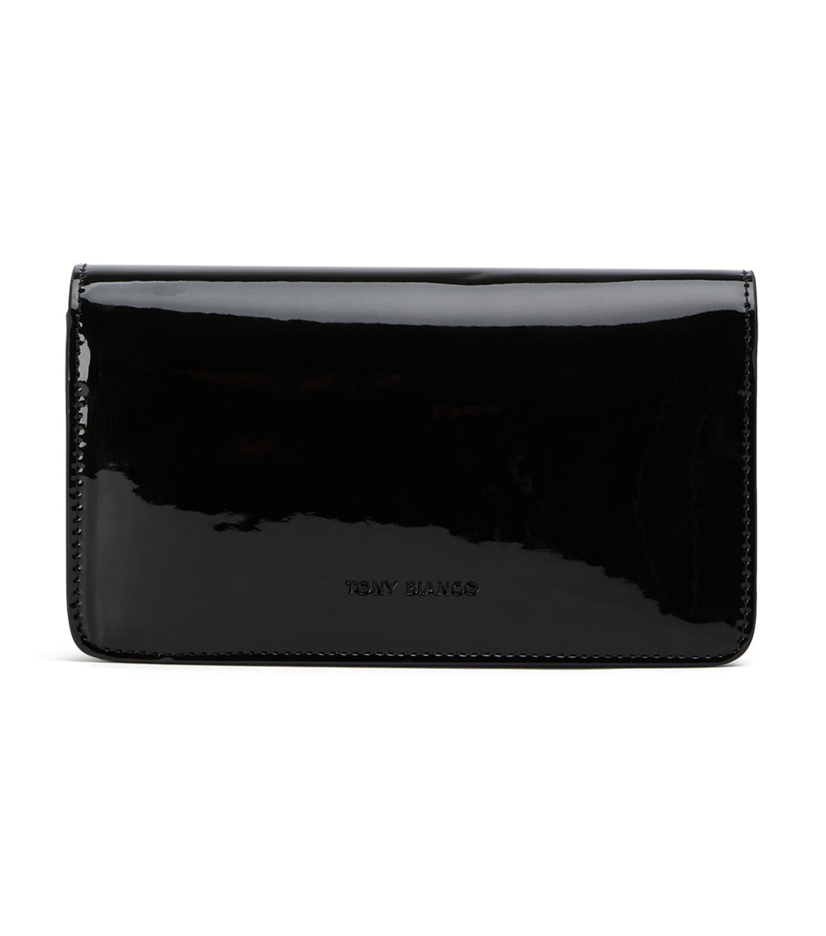 Mags Black Patent Shoulder Bag | Tony Bianco