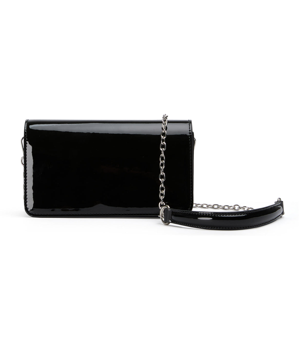 Mags Black Patent Shoulder Bag | Tony Bianco