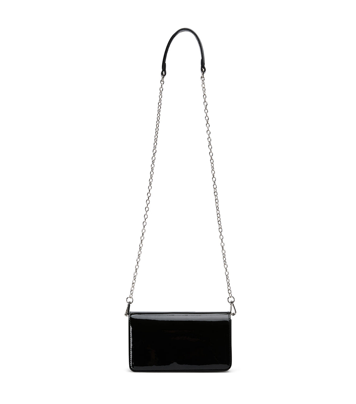 Mags Black Patent Shoulder Bag | Tony Bianco