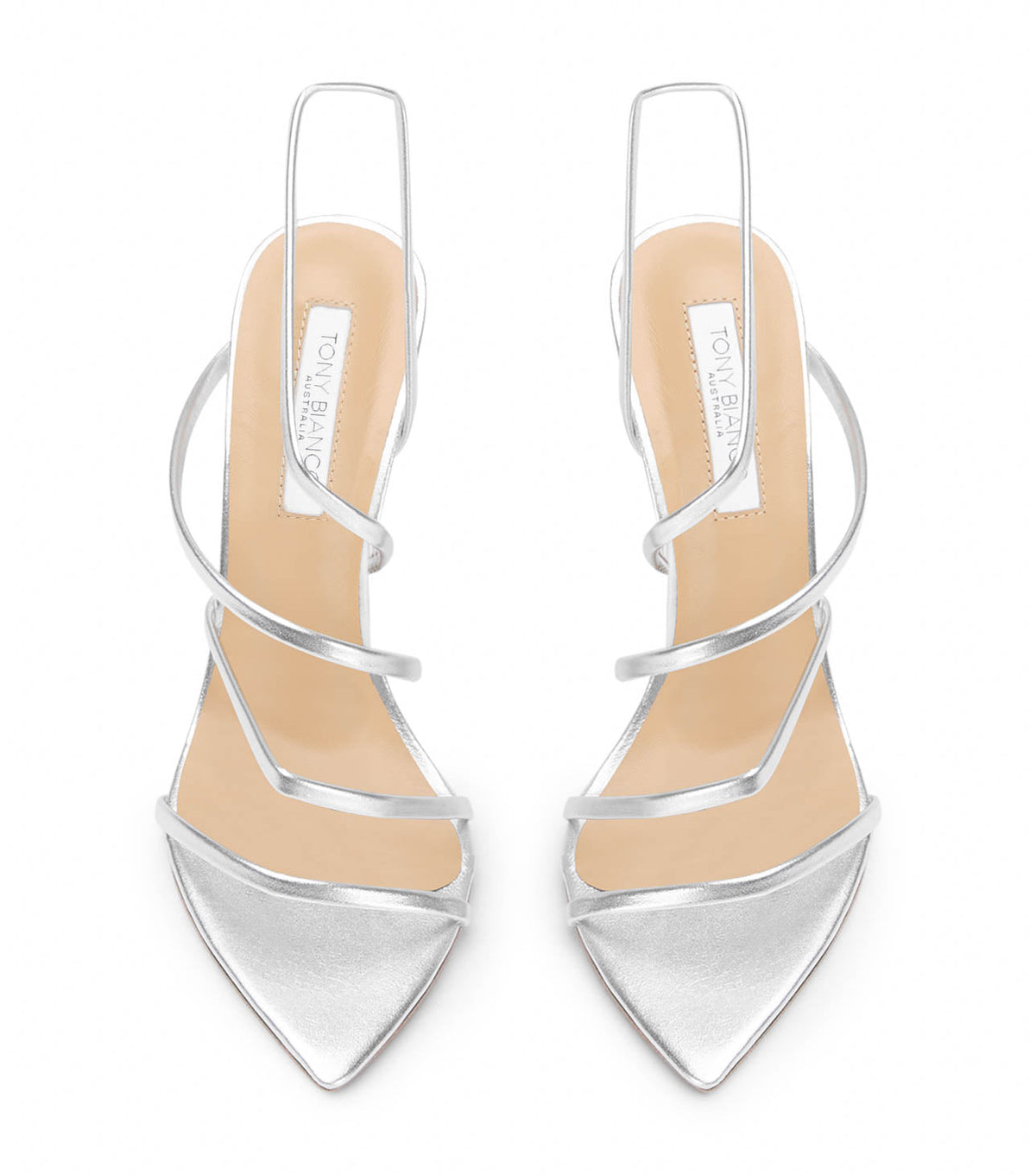 Milana Silver Nappa Metallic | Tony Bianco
