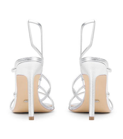 Milana Silver Nappa Metallic | Tony Bianco