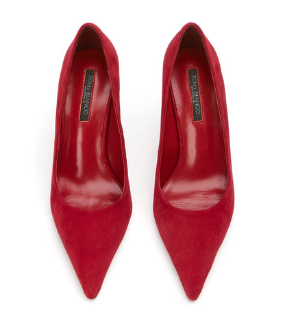 Niki Scarlet Suede | Tony Bianco