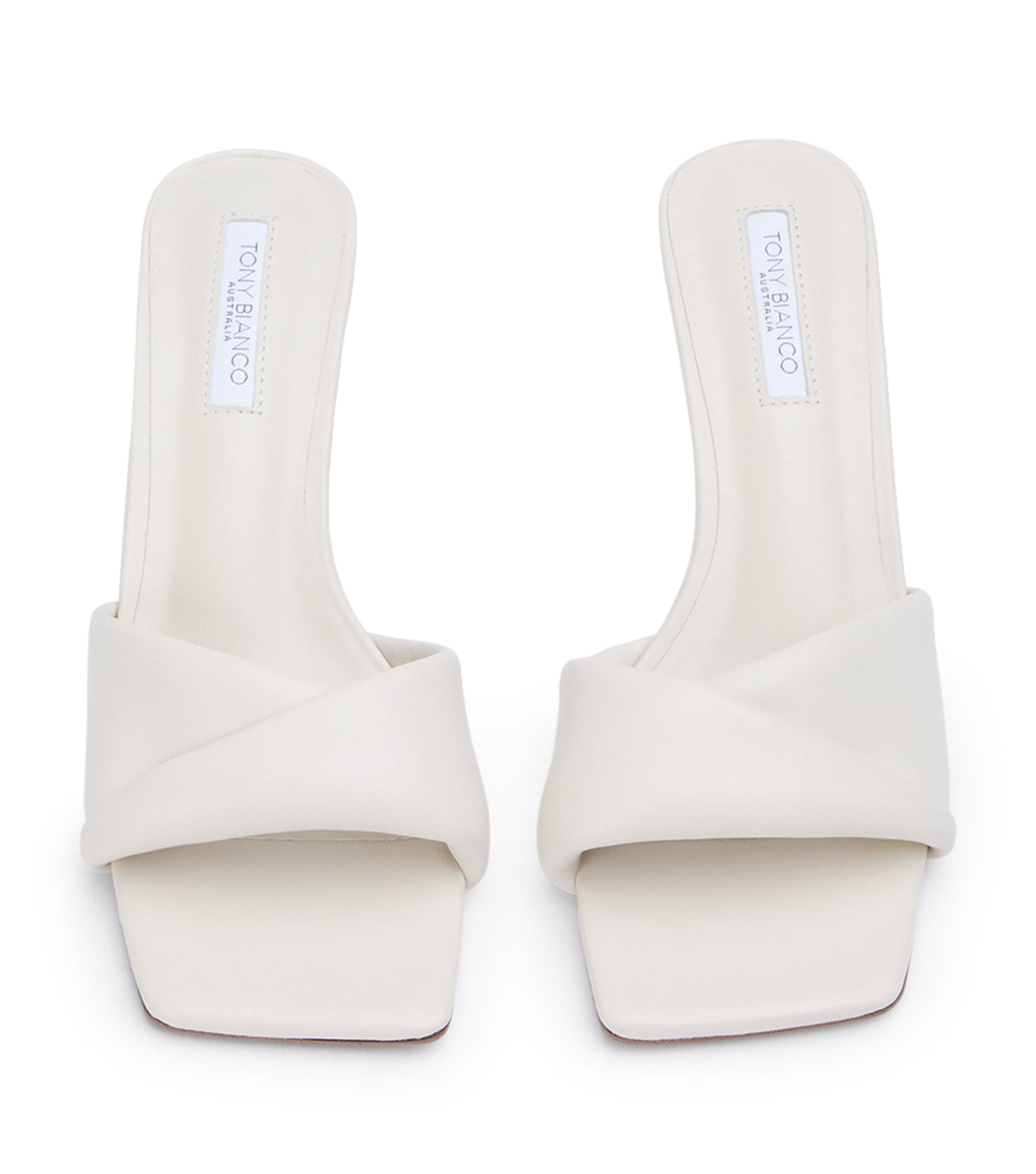 Alexa Dove Nappa Heels | Tony Bianco