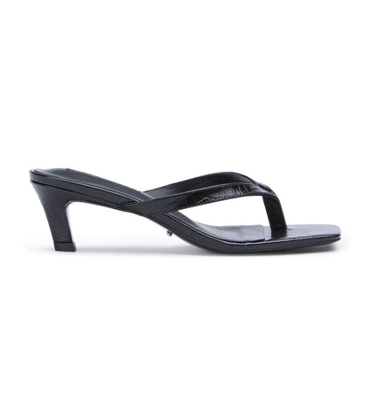 Topaz Black Croc | Tony Bianco