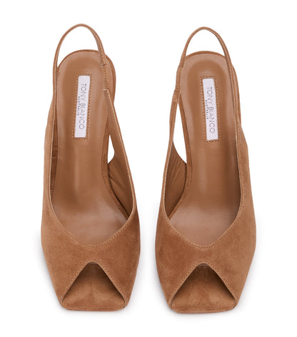 Peggy Taupe Suede | Tony Bianco