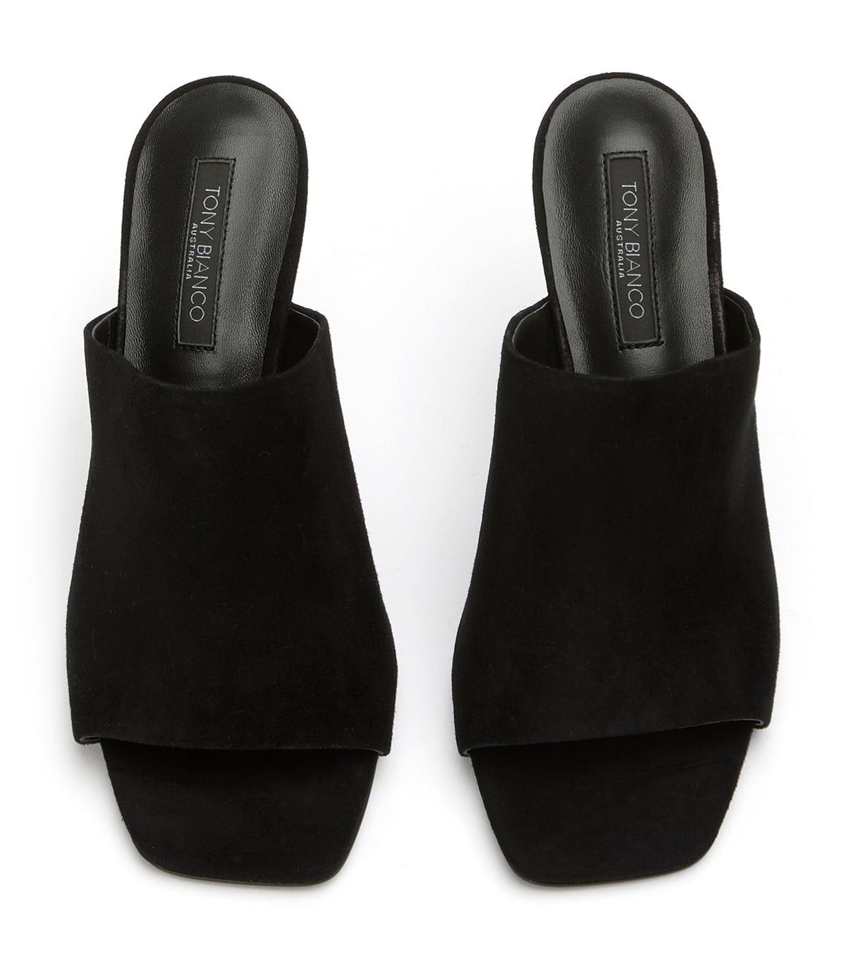 Mustang Black Suede | Tony Bianco