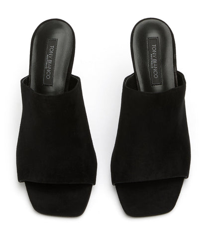 Mustang Black Suede | Tony Bianco