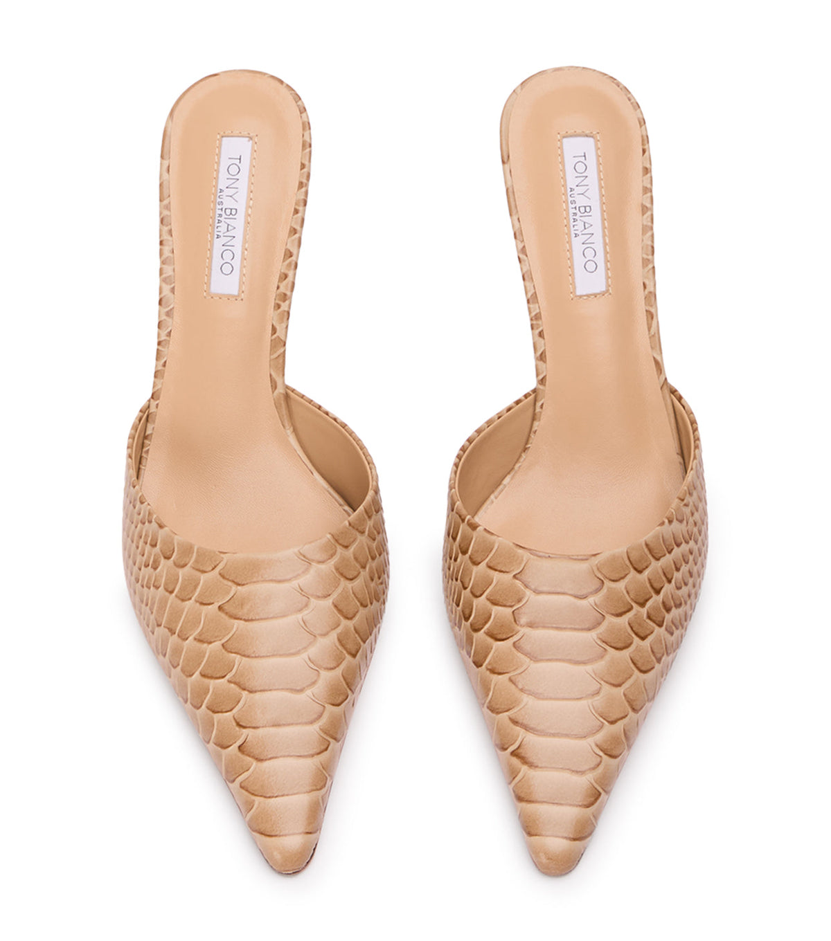 Sicily Tan Python | Tony Bianco