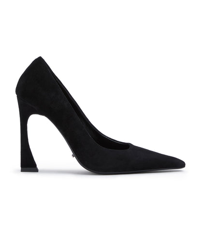 Swish Black Suede | Tony Bianco