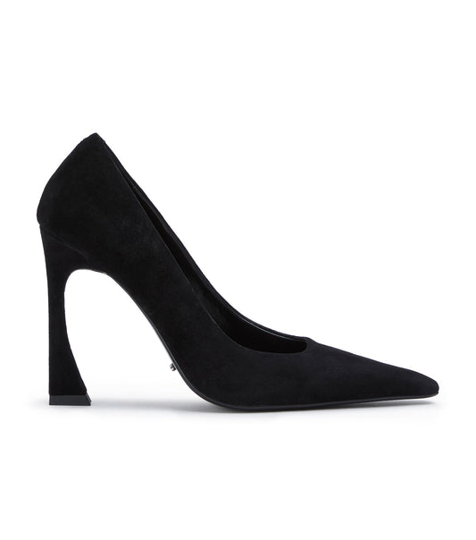 Swish Black Suede | Tony Bianco