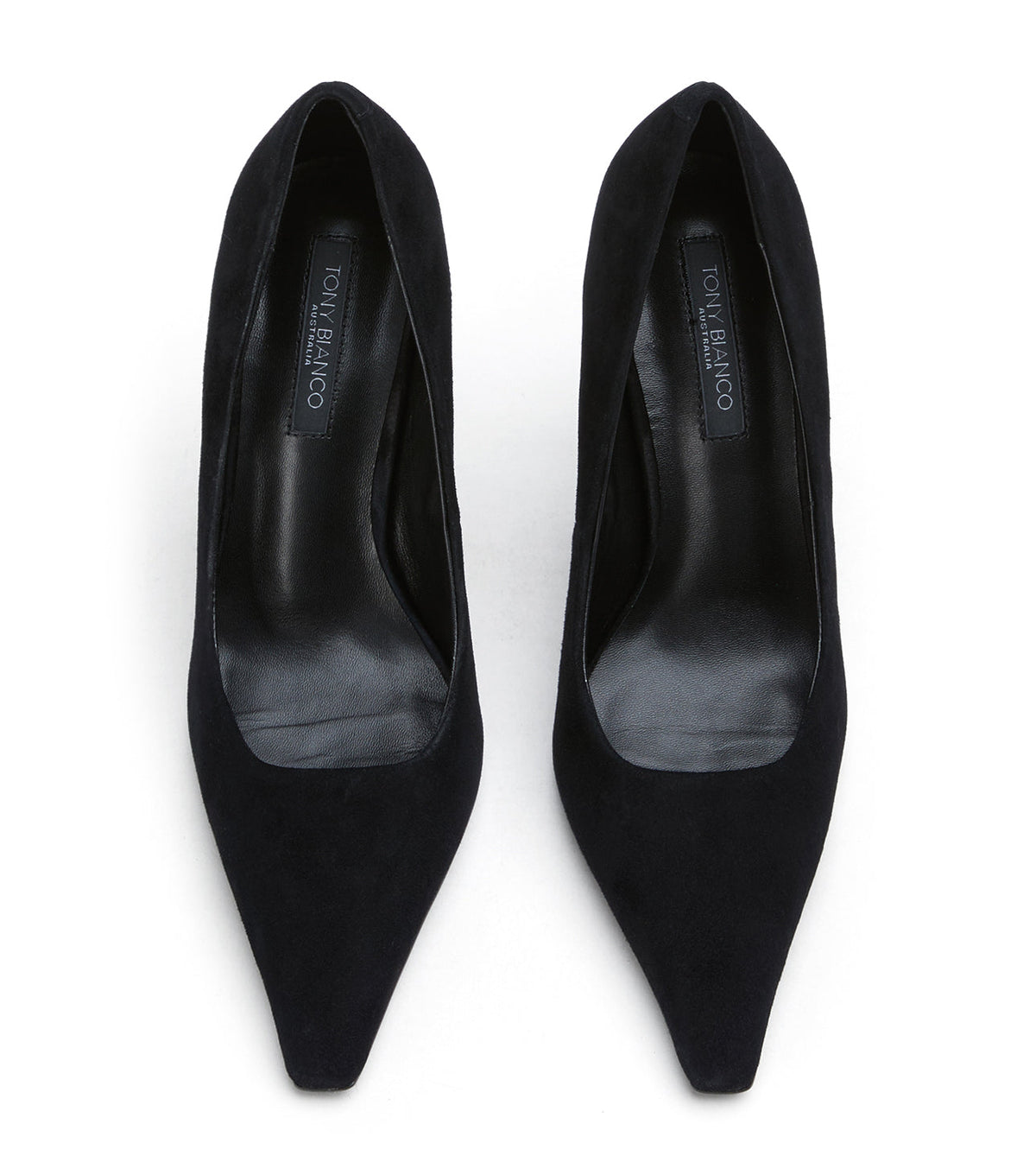 Swish Black Suede | Tony Bianco