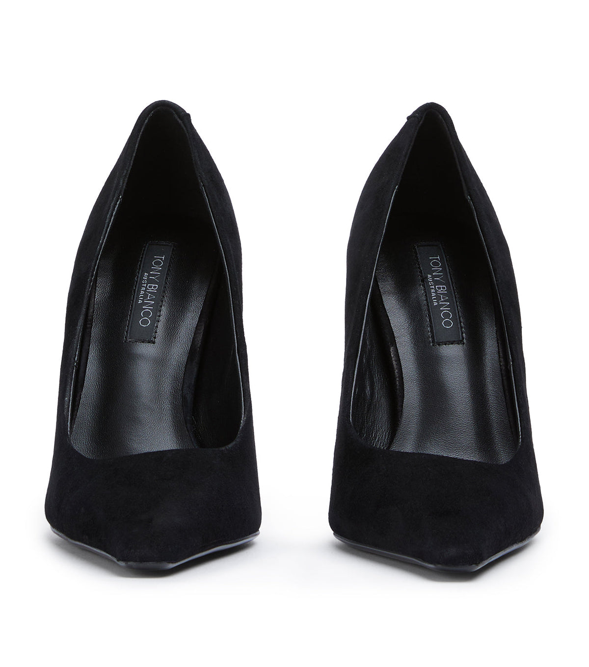 Swish Black Suede | Tony Bianco