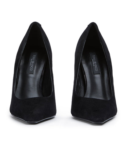 Swish Black Suede | Tony Bianco