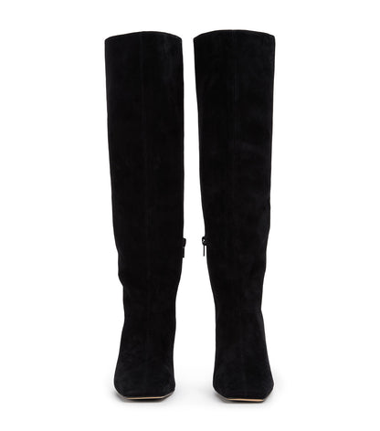 Flex Black Suede | Tony Bianco