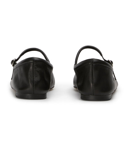 Bambi Black Venice Flats | Tony Bianco