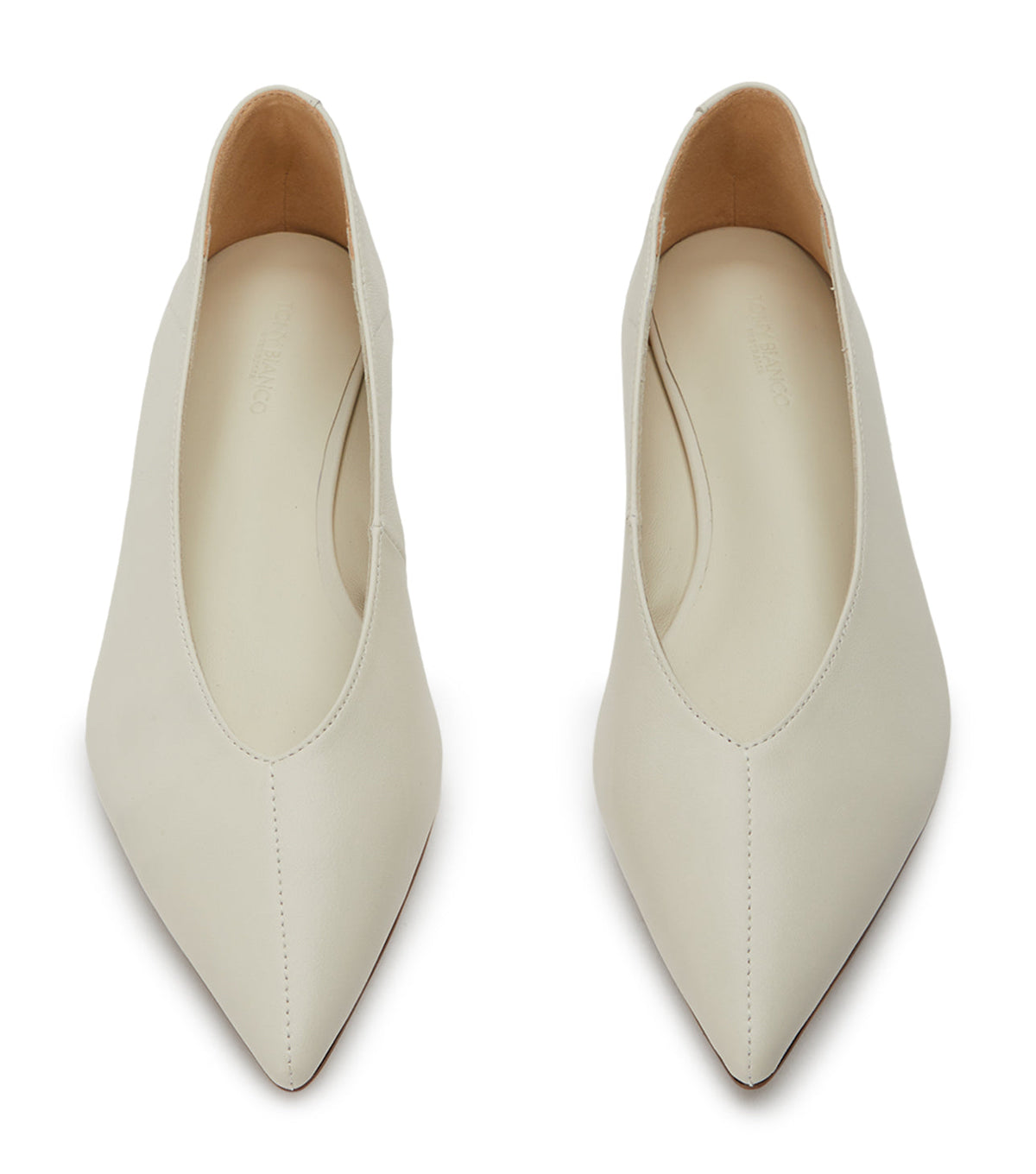 Joop Dove Nappa Flats | Tony Bianco