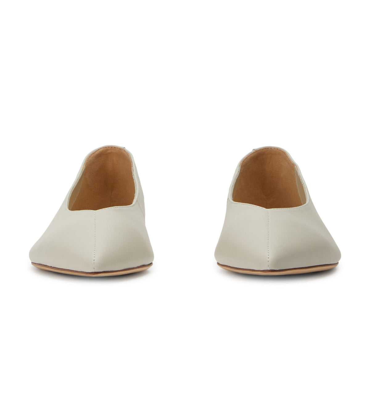 Joop Dove Nappa Flats | Tony Bianco