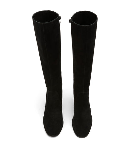 Glam Black Suede | Tony Bianco
