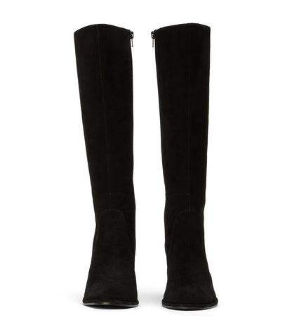Glam Black Suede | Tony Bianco