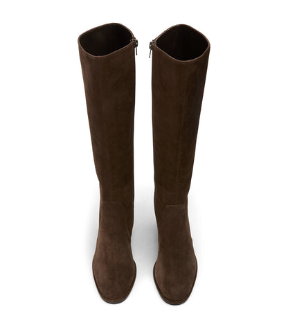 Glam Espresso Suede | Tony Bianco