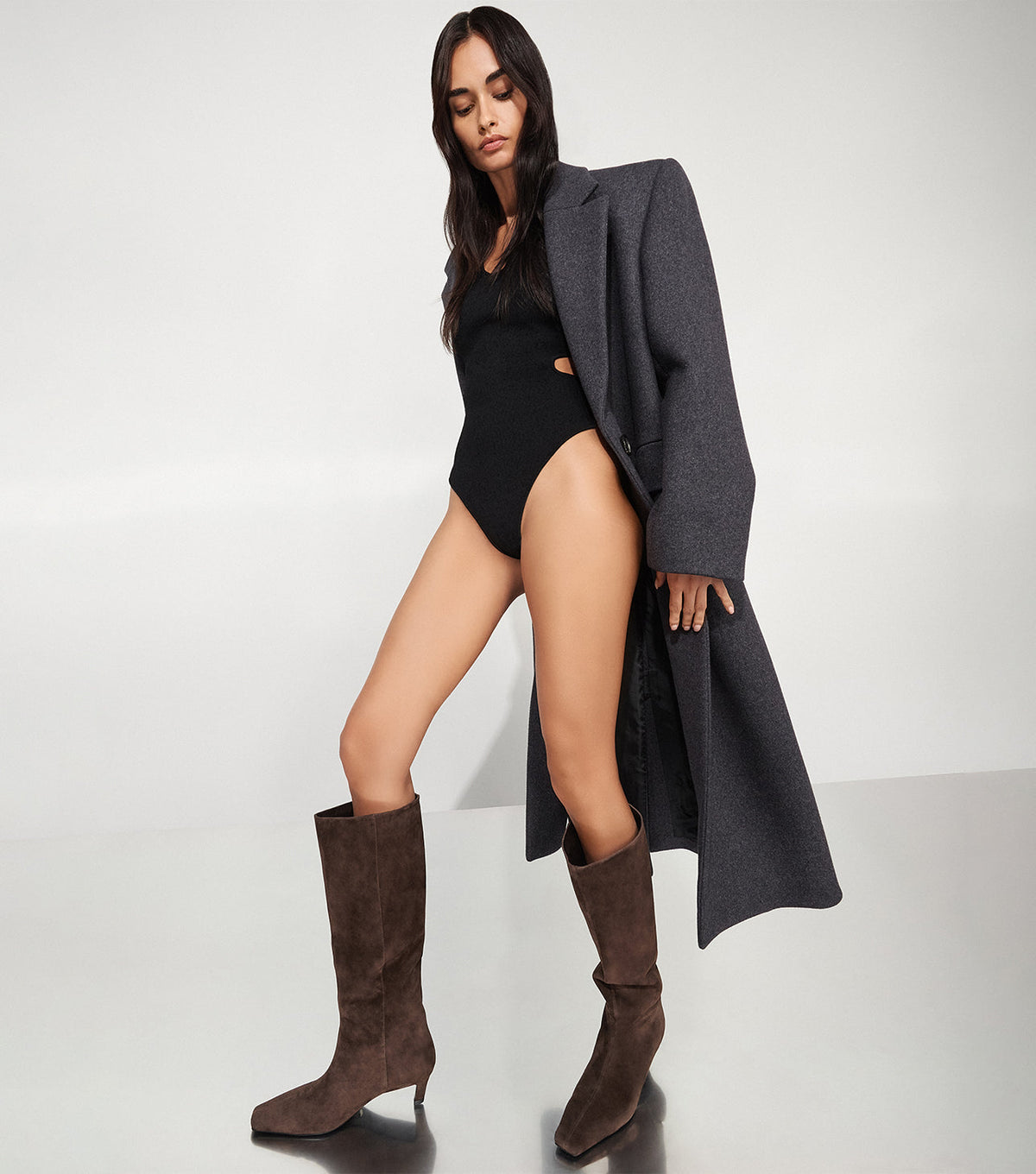 Evysa Espresso Suede | Tony Bianco