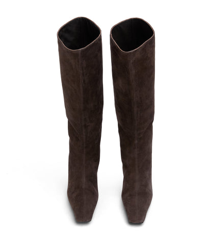 Evysa Espresso Suede | Tony Bianco