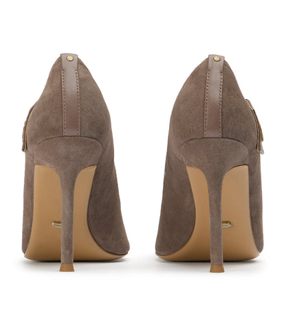 Nessa Ashen Suede/Ashen | Tony Bianco