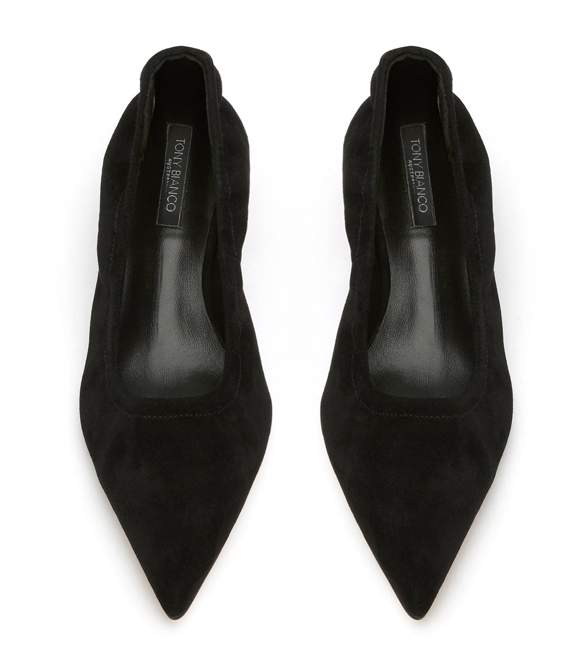 Costa Black Suede | Tony Bianco