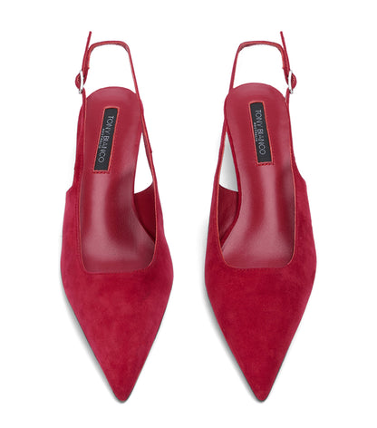 Crush Scarlet Suede | Tony Bianco