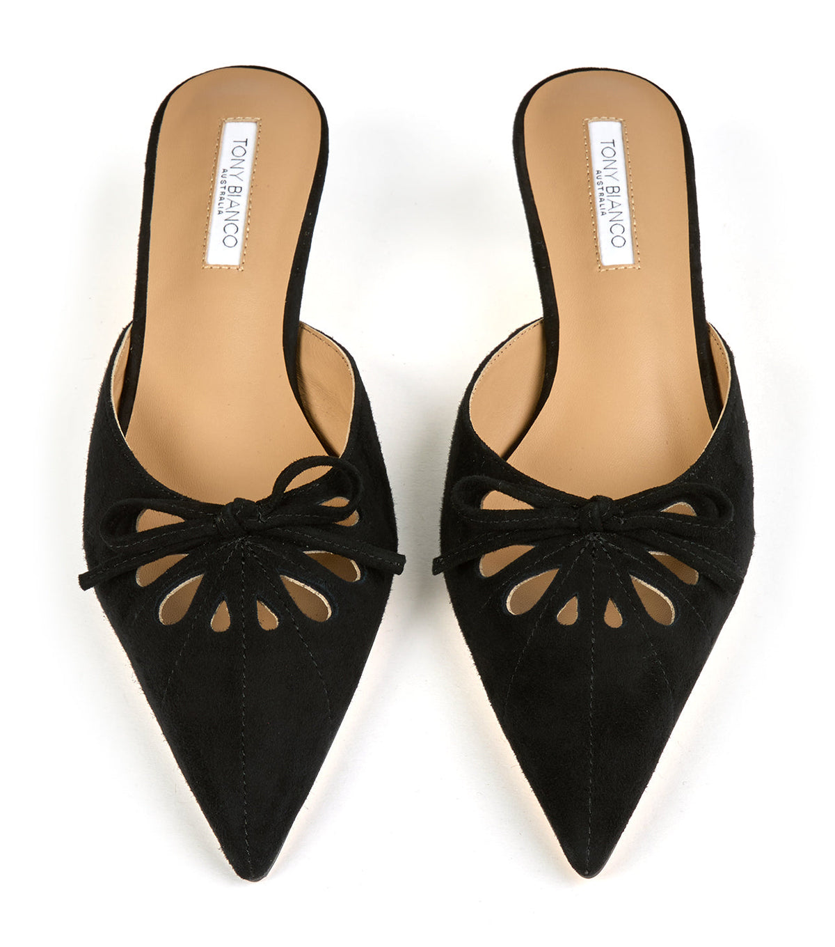 Cammie Black Suede | Tony Bianco