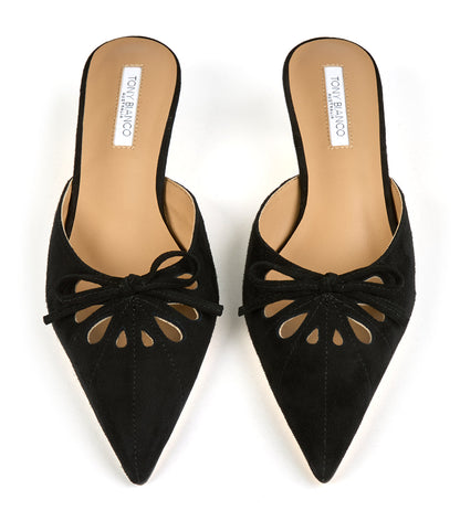 Cammie Black Suede | Tony Bianco