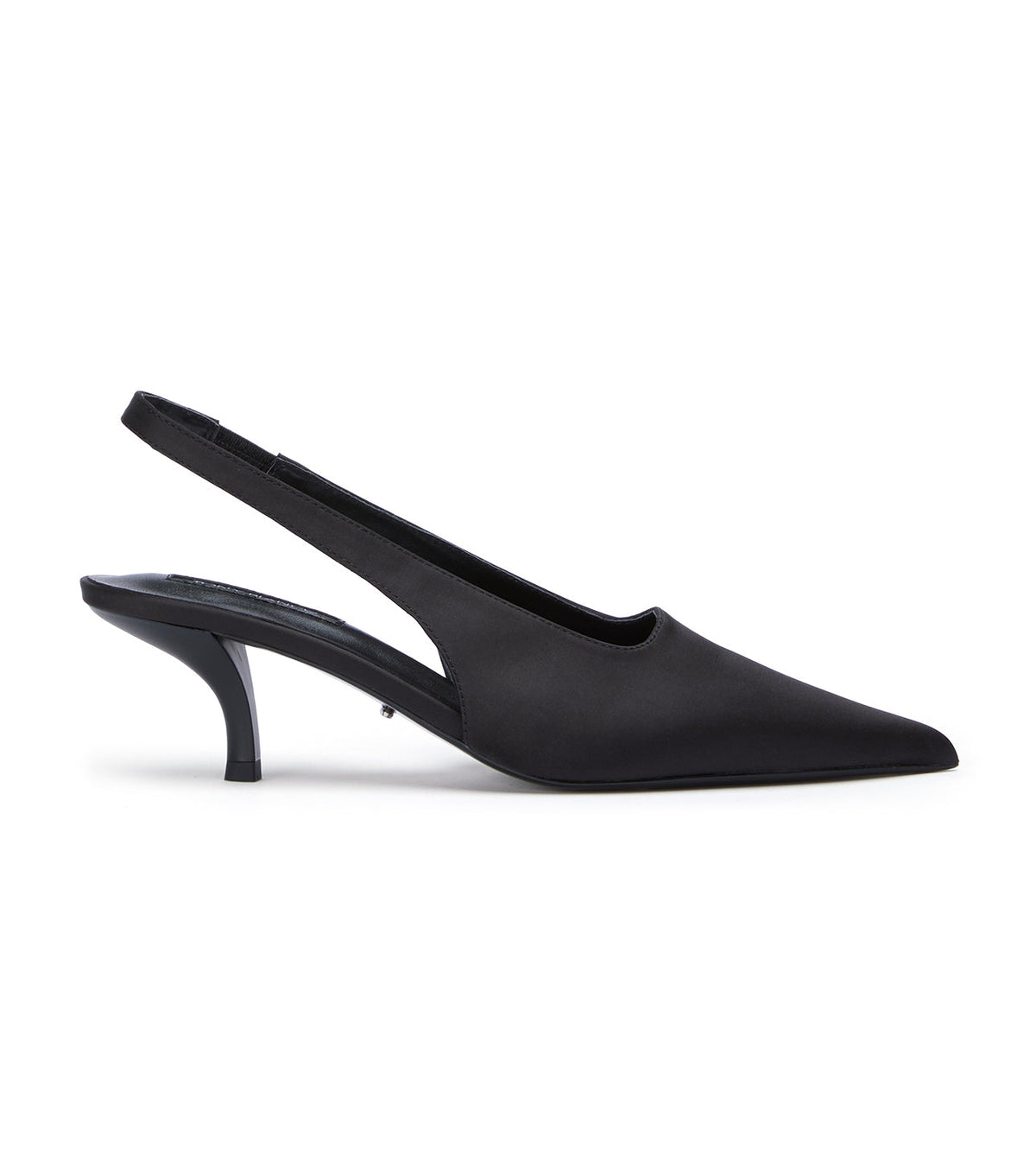 Jacki Black Satin | Tony Bianco