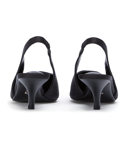 Jacki Black Satin | Tony Bianco