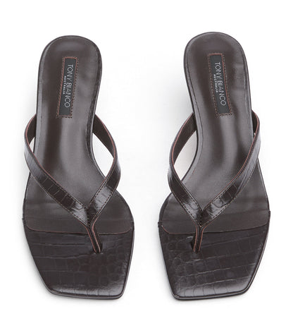 Topaz Choc Croc | Tony Bianco