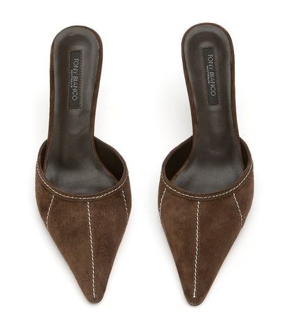 Sophie Espresso Suede | Tony Bianco