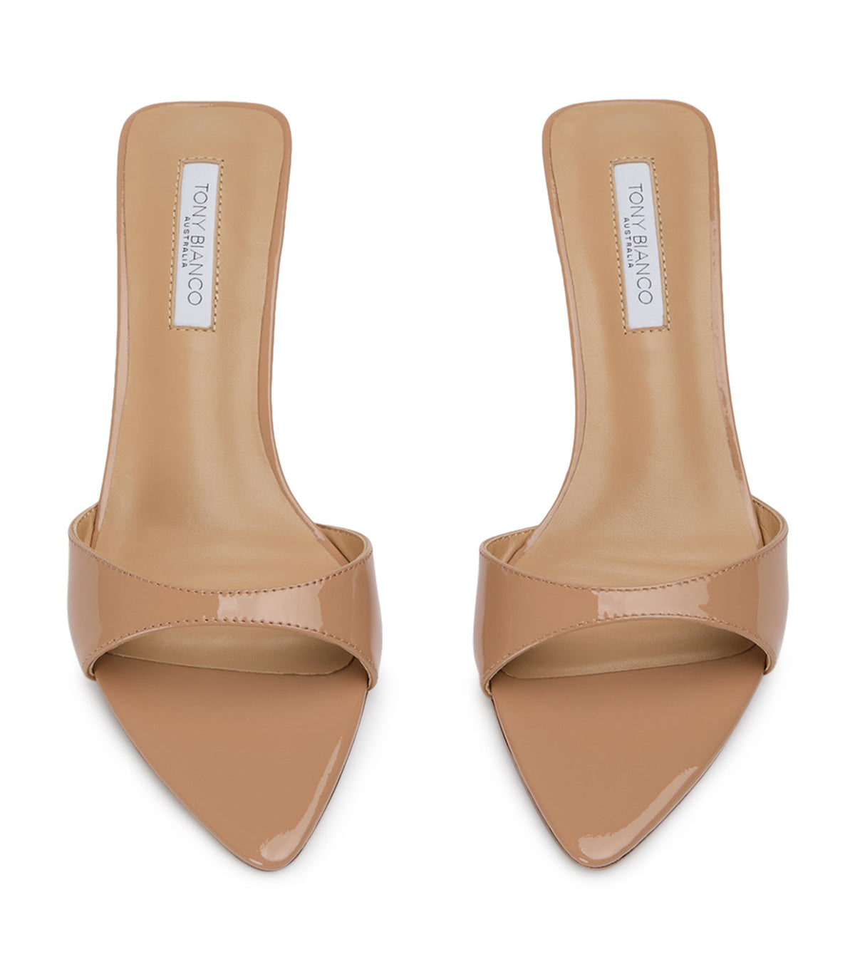 Fiesta Nude Patent Heels | Tony Bianco